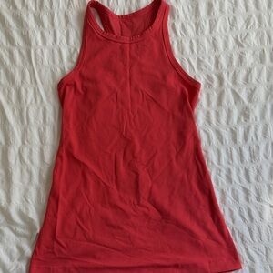 Lululemon Athletica Orange Tank Top